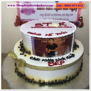 Bánh Sinh Nhật In Hình Ảnh - H541